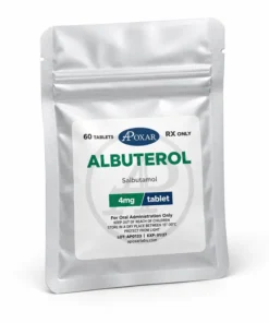 Albuterol - Salbutamol (Weight Loss) 4mg/60tabs - Apoxar