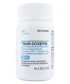 Doxepin (antidepressant) 10mg/100tabs - Canada Pharmacy