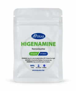 Higenamine (Energy, Focus, Fat Loss) - 20mg/50tabs - Apoxar