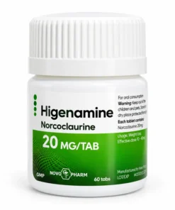 Higenamine (Energy/Focus/Fat Loss) 20mg/60tabs | NovoPharm