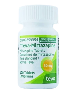 Mitrazapine (antidepressant) 30mg/100tabs - Canada Pharmacy