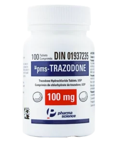 Trazodone (antidepressant) 100mg/100tabs - Canada Pharmacy