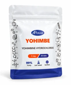 Yohimbe (Yohimbine Hydrochloride) 5mg/50tabs - Apoxar